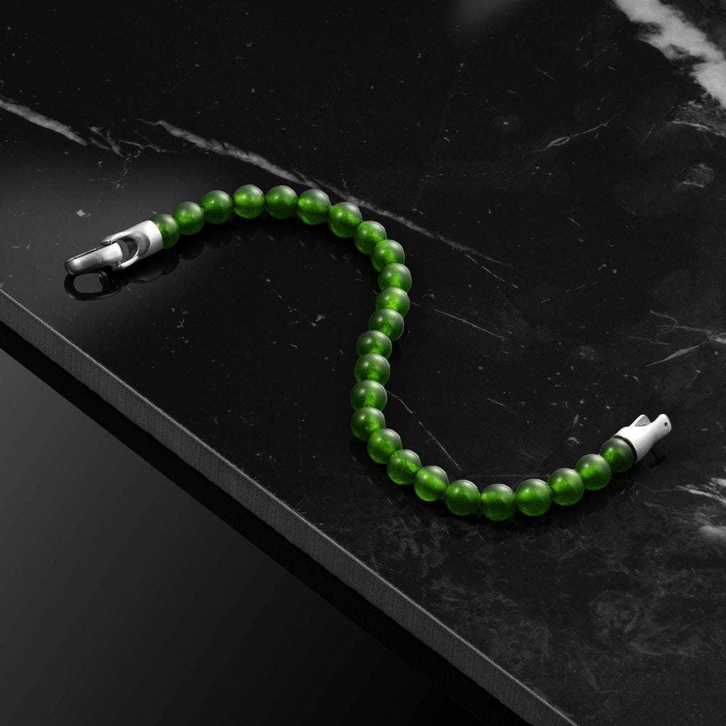 8mm Bead Bracelet - Green Onyx | Vincero | Vincero Collective