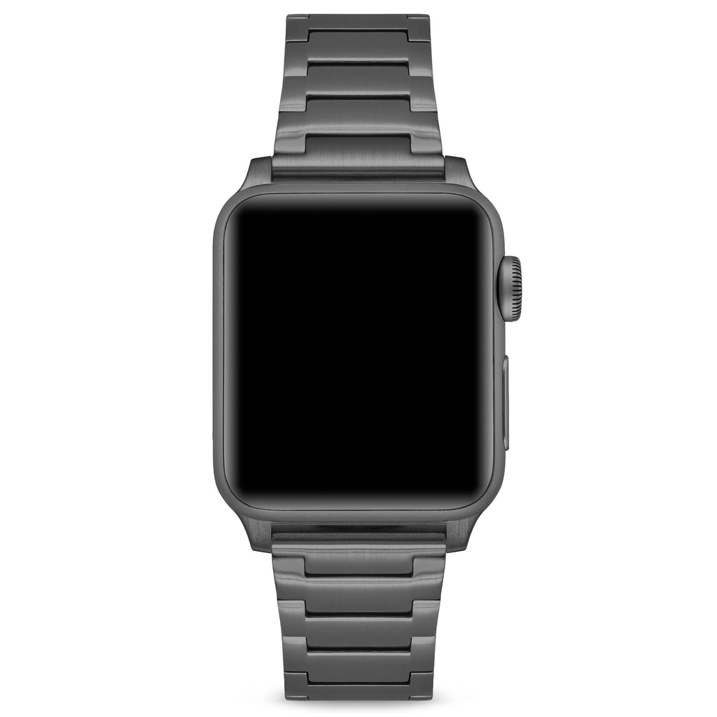 Apple Watch Steel Band - Graphite Hardware 41mm | Vincero Collective