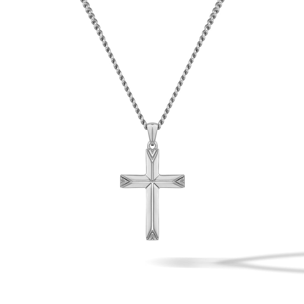 Silver Cross Pendant | Vincero Collective