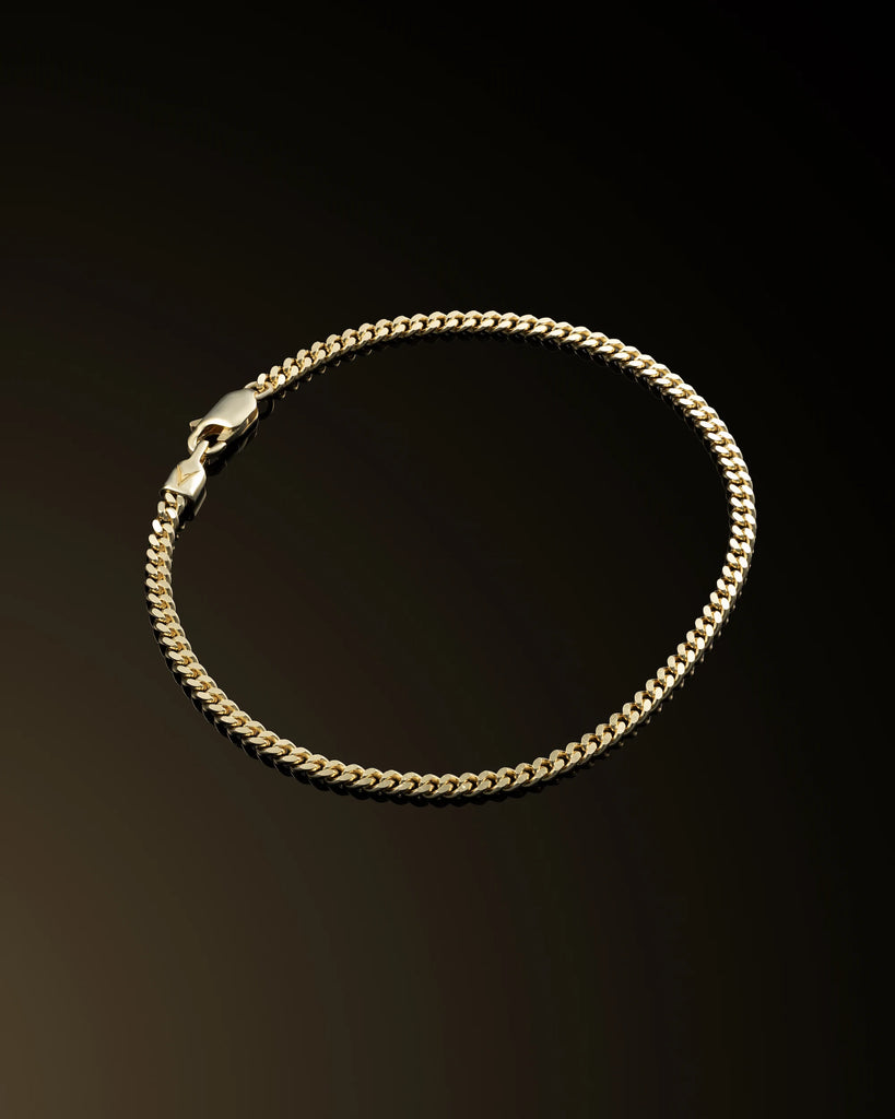Curb Chain Bracelet - Gold | Vincero Collective