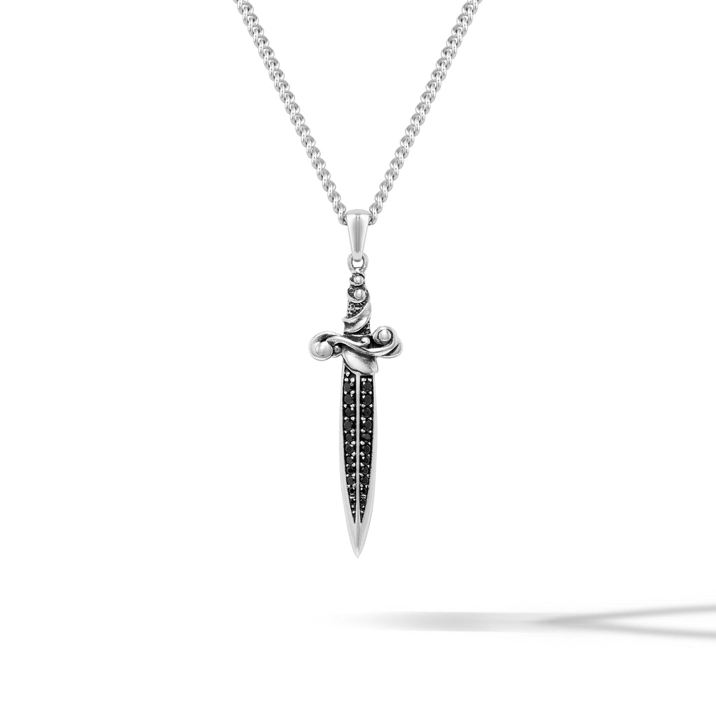 The Dagger Pendant - Black Onyx | Vincero | Vincero Collective