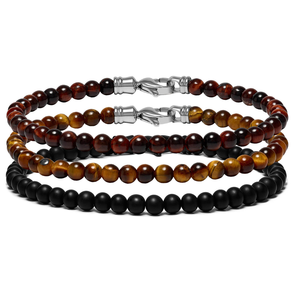 Spiritual Bead Set 4mm - Triple Stack | Vincero Collective