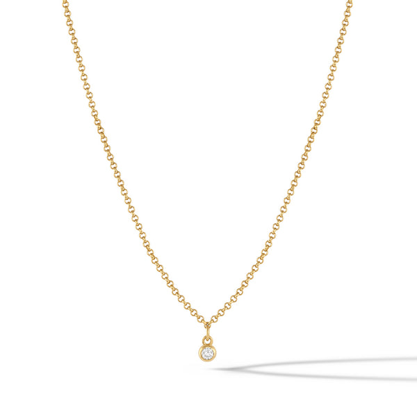 Sapphire Necklace - Gold