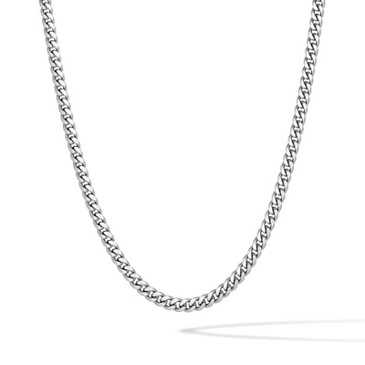 Men's 5MM Silver Cuban Necklace Vincero Collective