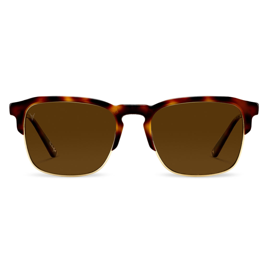 Men's Sunglasses - The Villa - Black Smoke/Silver