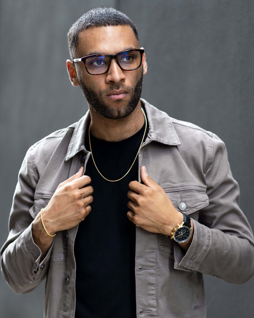 Stone Cross Set Gold & Vincero Collective