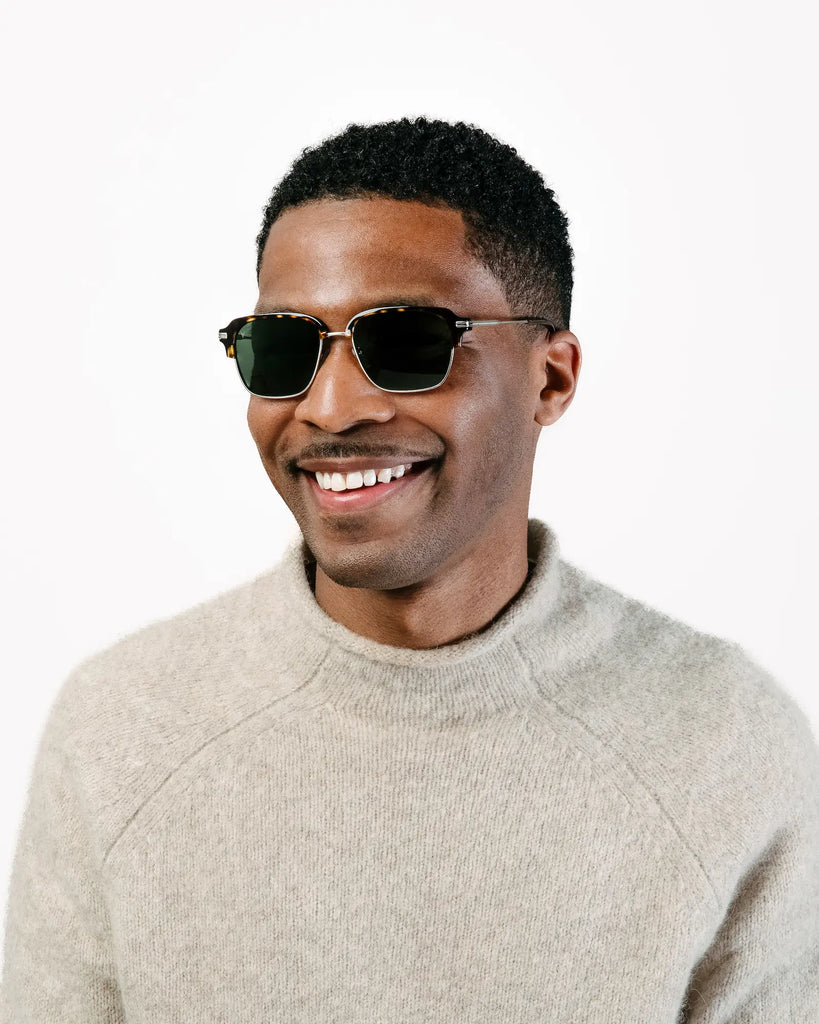 CRASTY クラスティ　puts noe wanto Men's Sunglasses - The Murphy - Barrel Tortoise | Vincero Collective