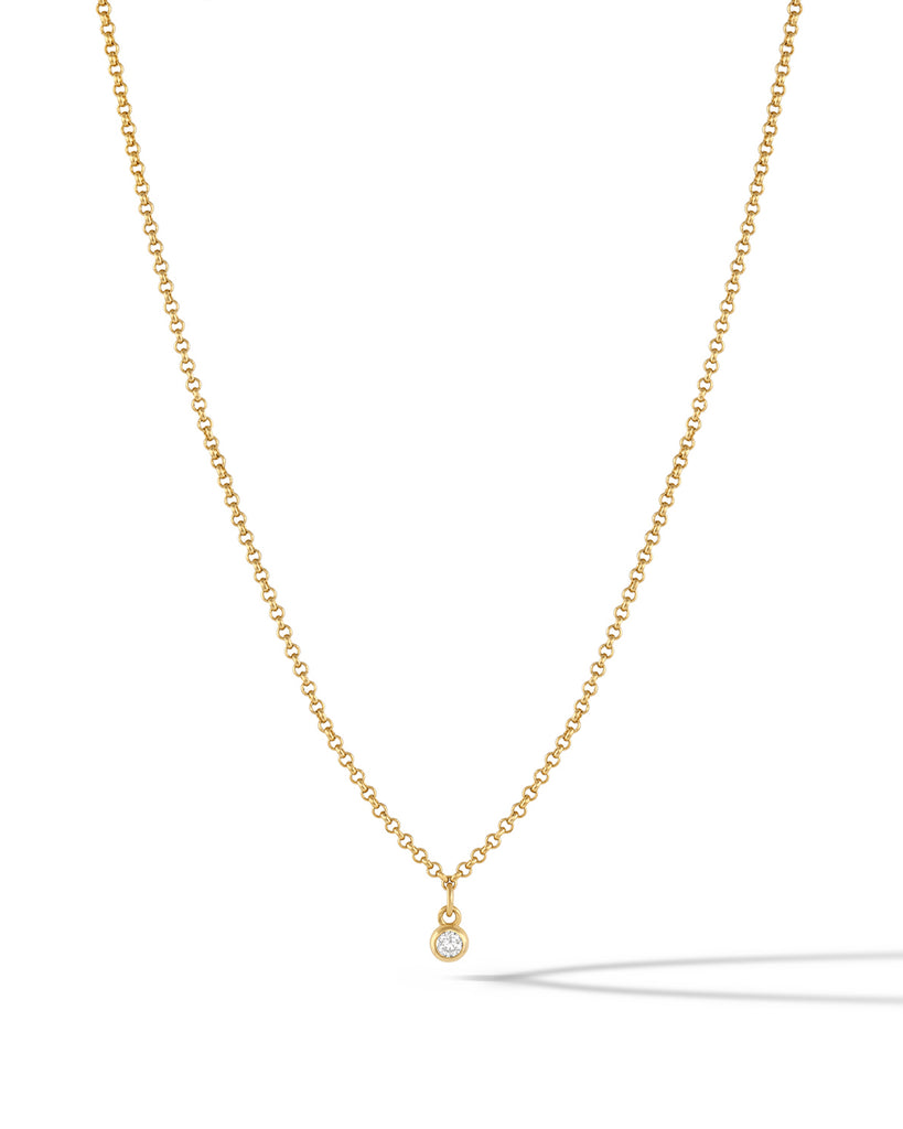 Womens Sapphire Necklace - Gold | Vincero Collective