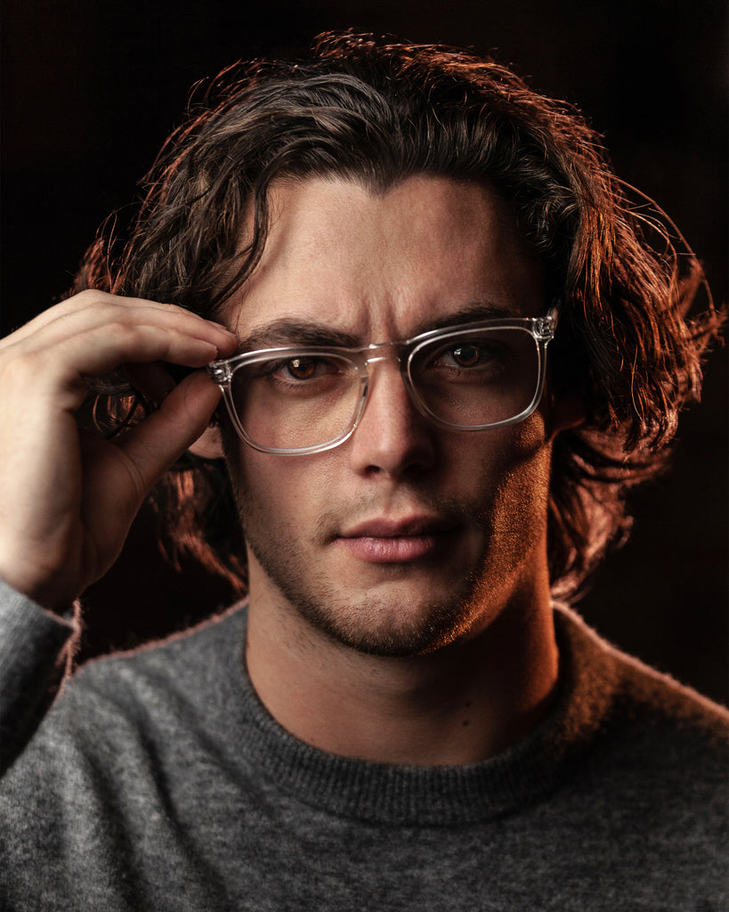 Mens transparent eyeglass frames online