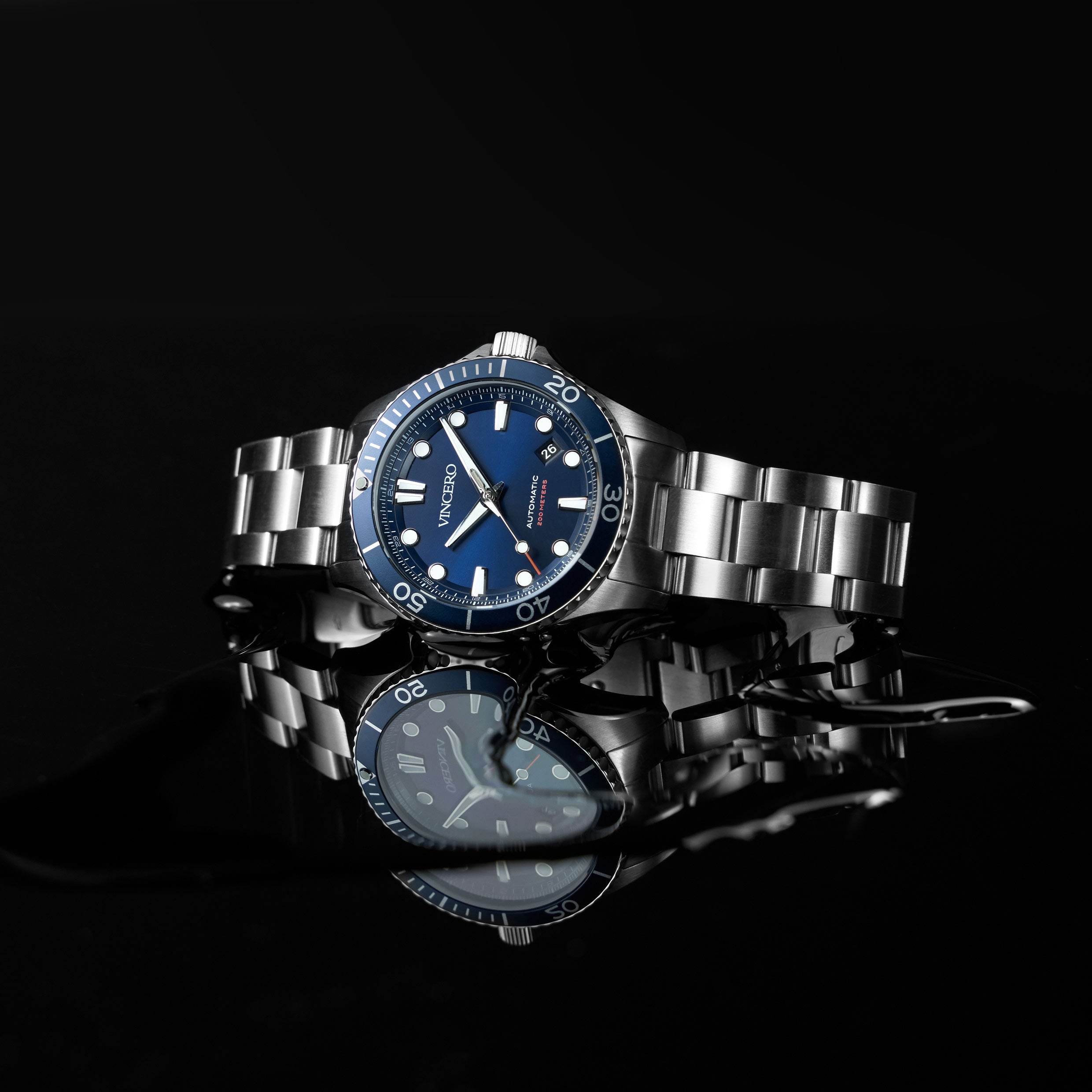 The Argo Automatic - Blue/Silver | Vincero Collective