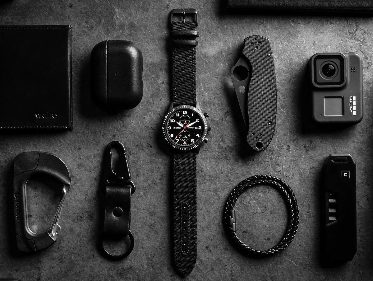 The Altitude - Matte Black/Red | Vincero Collective