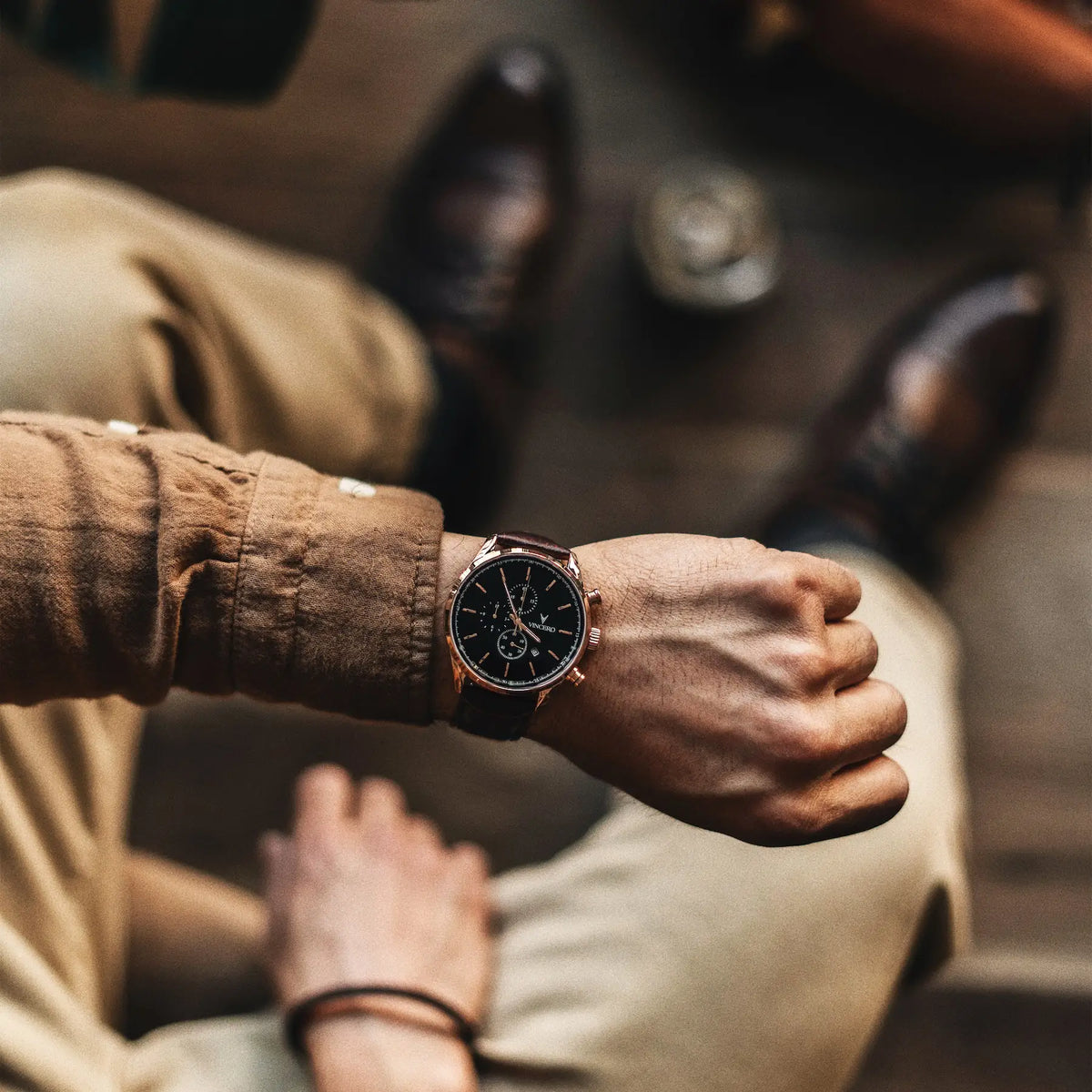 Vincero The Chrono S2 - Rose Gold - With Engraving Vincero The Chrono S2 - Rose Gold - With Engraving