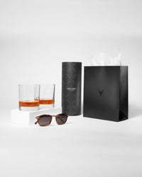Eyewear & Engraved Cocktail Glasses - Gift Package