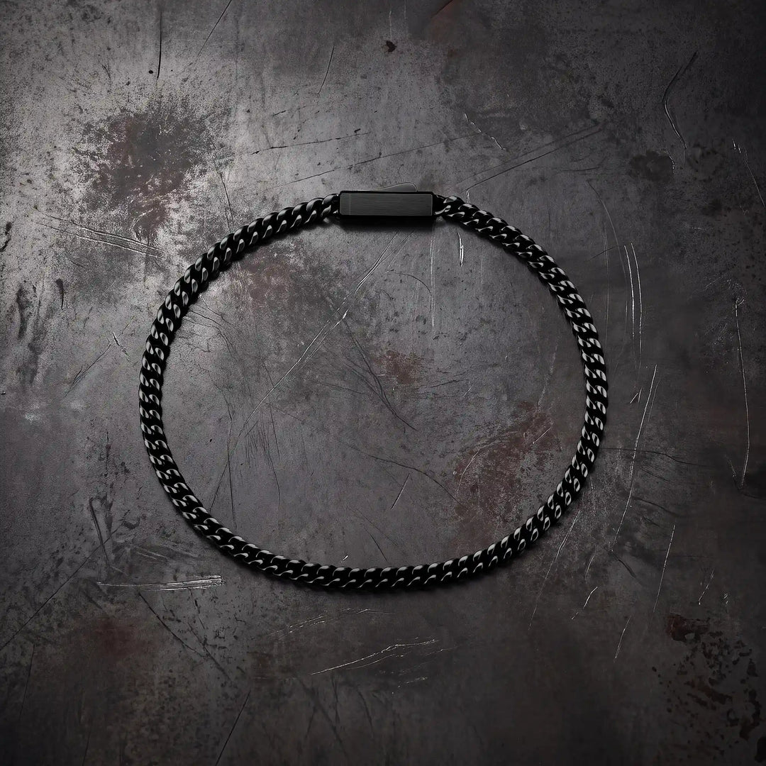 Cuban Chain Bracelet, 3mm - Stealthhover image
