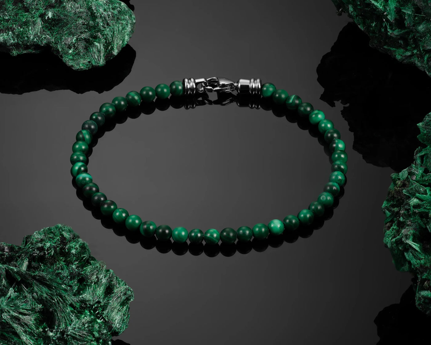 malachite bracelet for men
