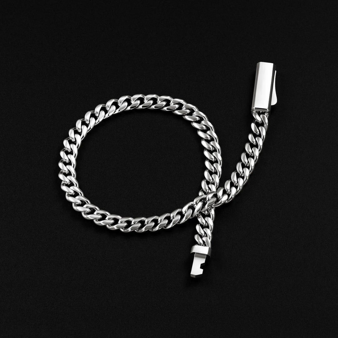 Cuban Chain Bracelet, 5MM - Silverhover image