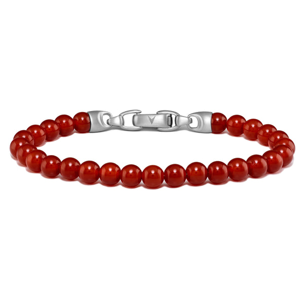 Men's Birthstone Bead Bracelet - July 6mm | Vincero | Vincero