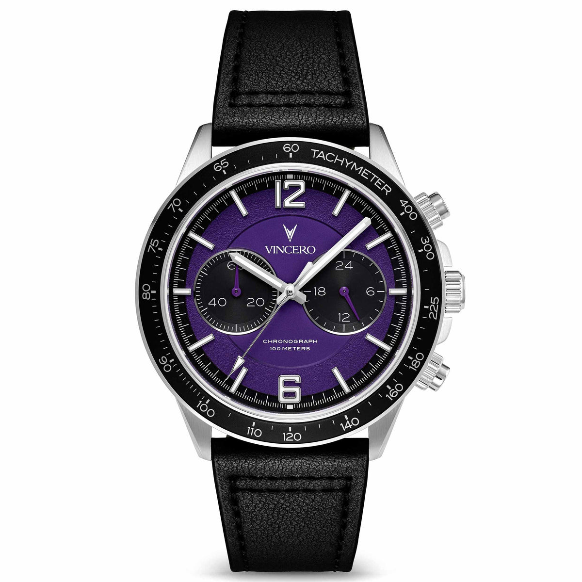 Apex Limited Edition Ultraviolet watch, featuring a red face, black and silver casing, and black band.