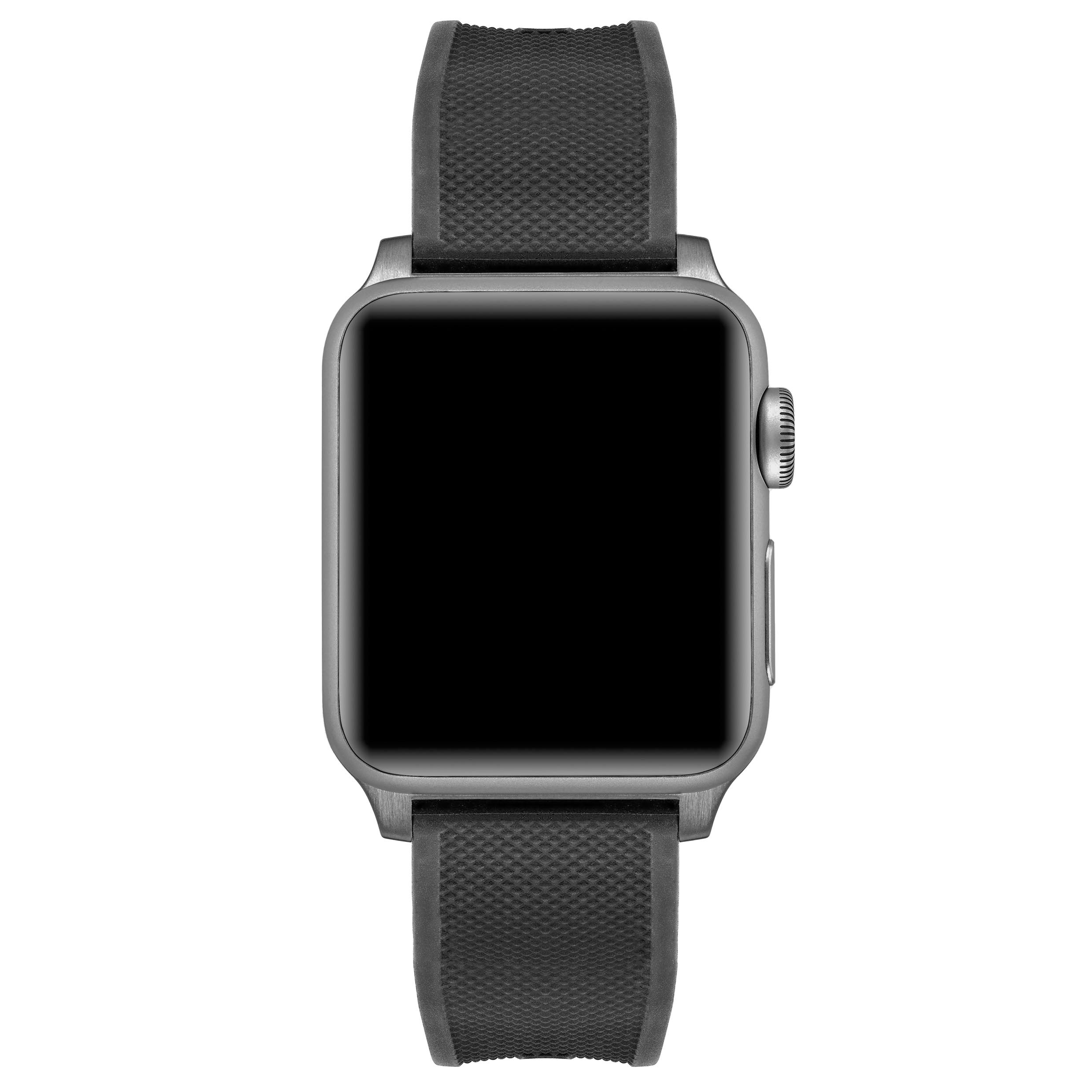 Apple Watch Silicone Band - Graphite Hardware 41mm | Vincero Collective