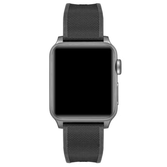 Apple Watch Silicone Band - Graphite Hardware 45mm