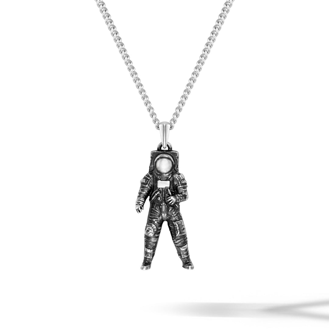 Unshakeable: Astronaut Pendant - Sterling Silver
