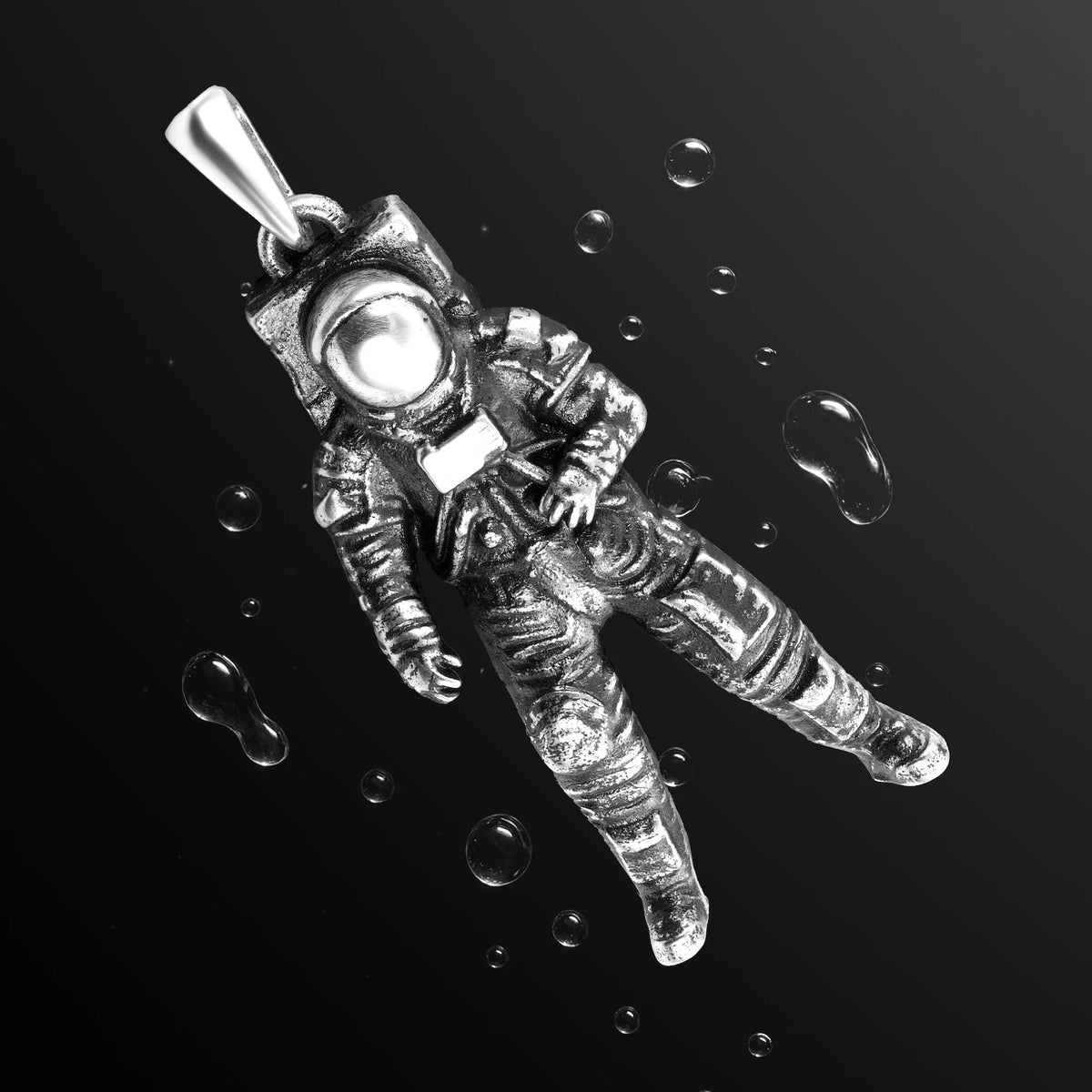 Astronaut pendant for men