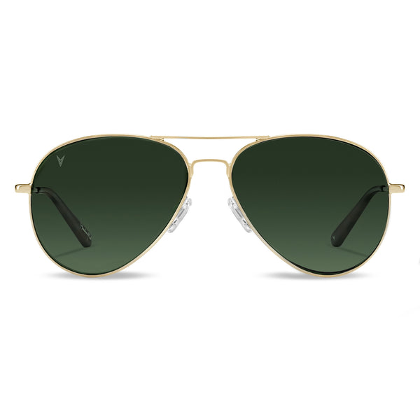 Smaller Megan 2 - Faded Brown Aviator Sunglasses – TopFoxx
