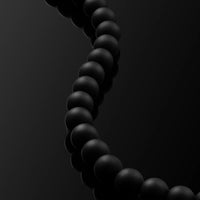 Spiritual Bead Bracelet, 8MM - Black Onyx