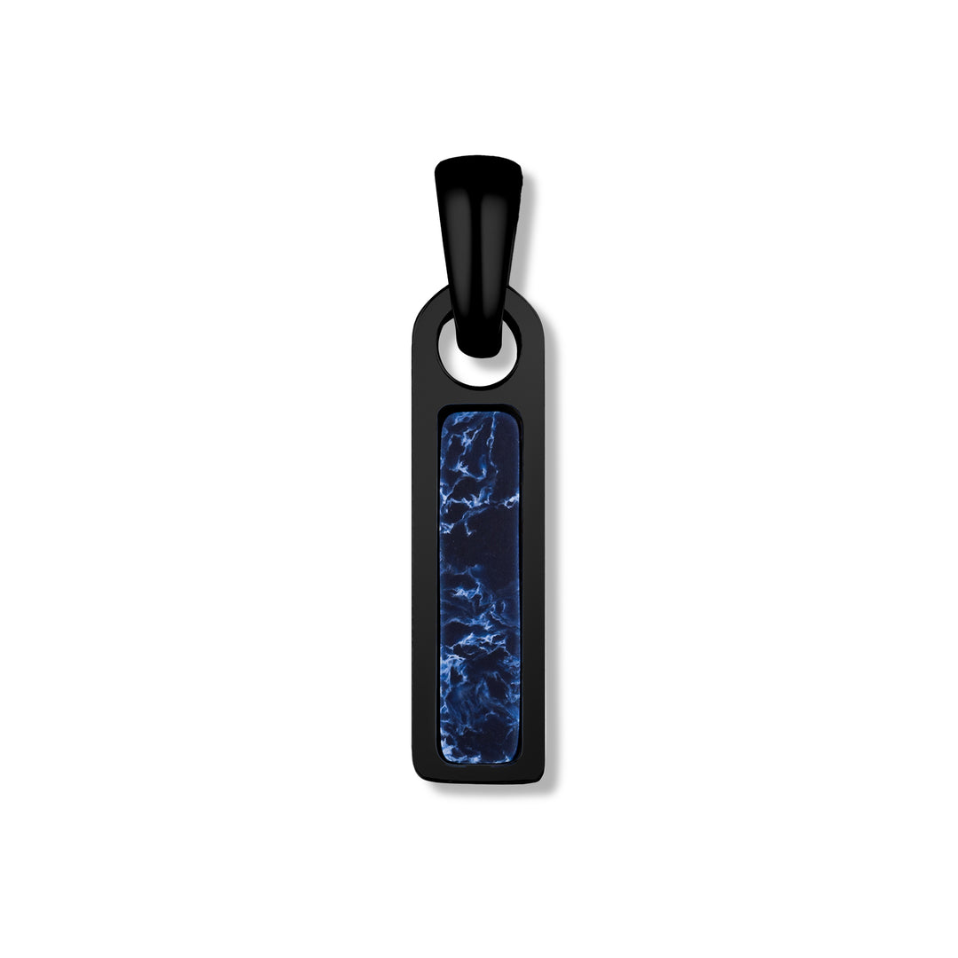 Birthstone Tag Pendant - Stealth