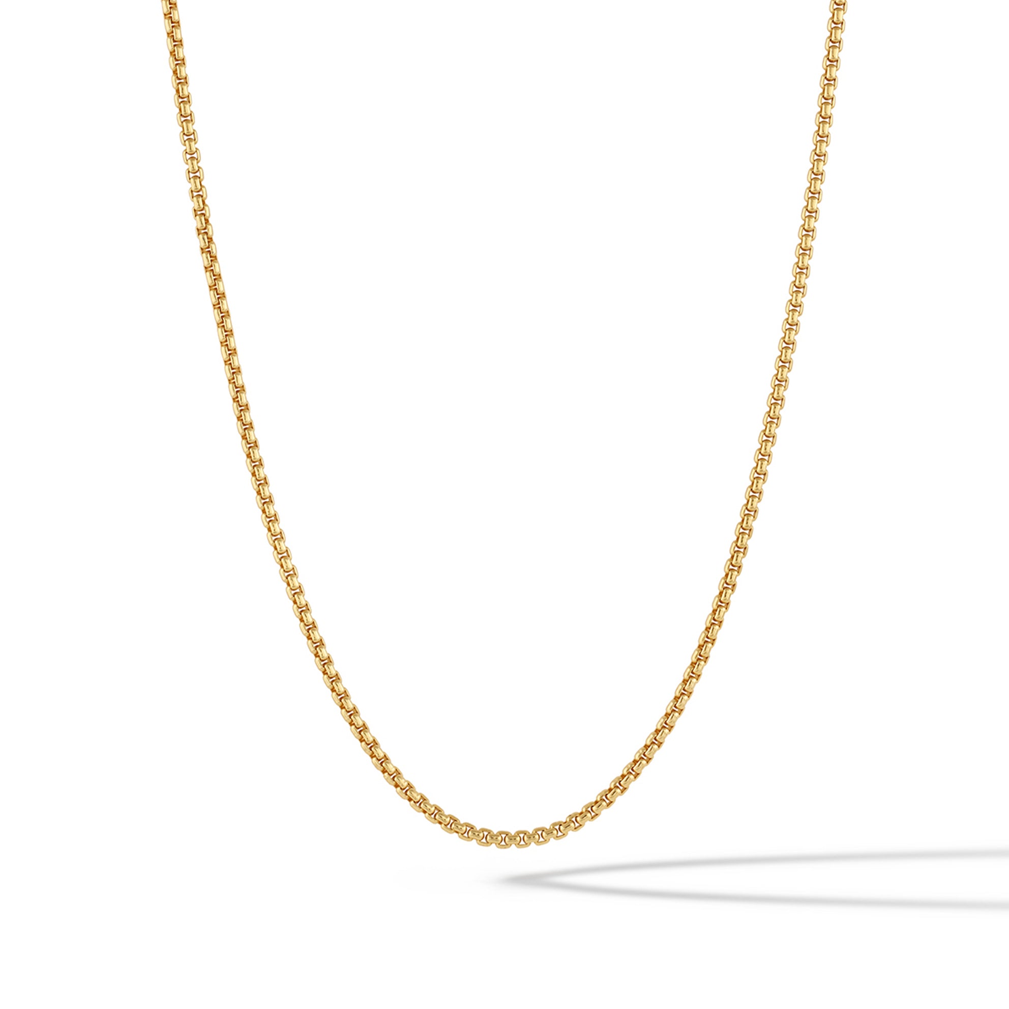 Gold Box Chain Necklace | Vincero Collective