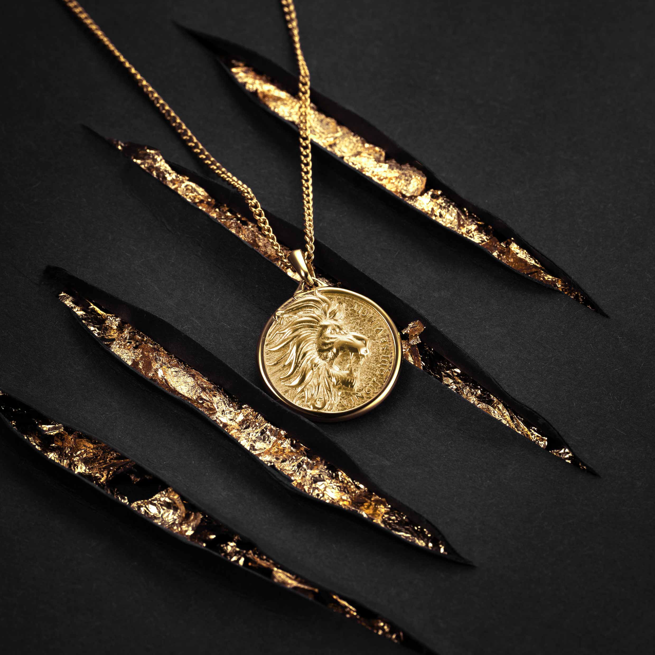 Built Different: Lion Pendant - 14K Gold | Vincero | Vincero