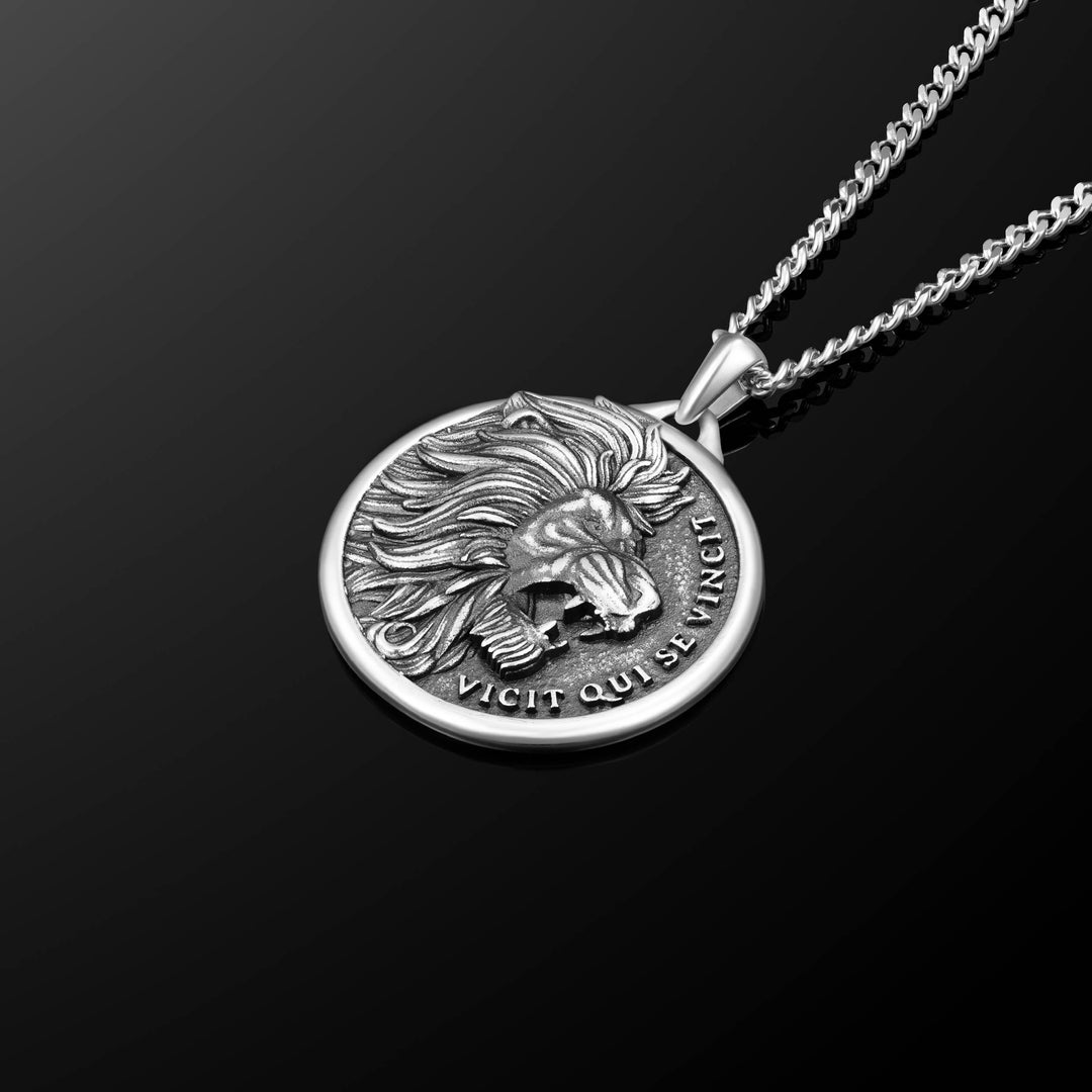 Built Different: The Lion - Sterling Silver Sethover image