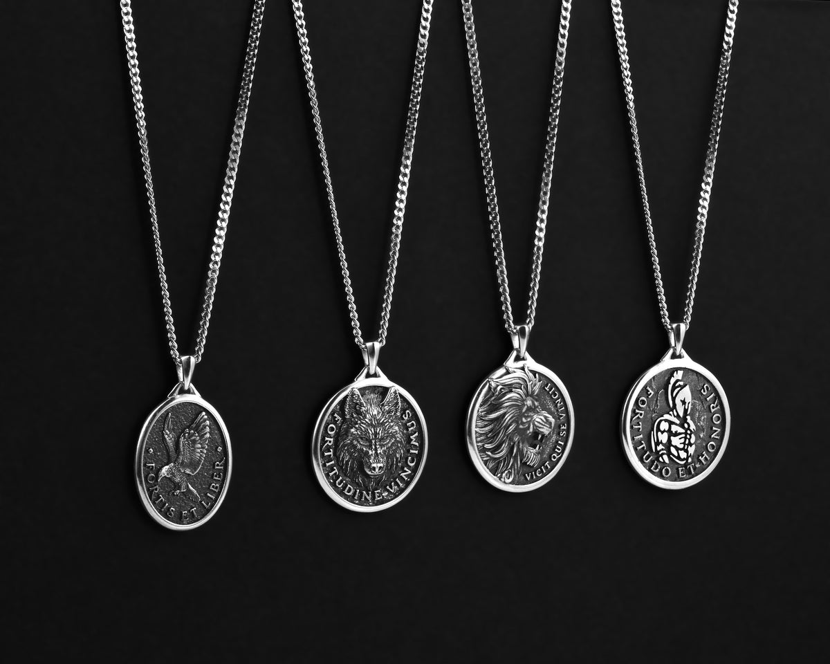 Built Different: The Wolf - Sterling Silver