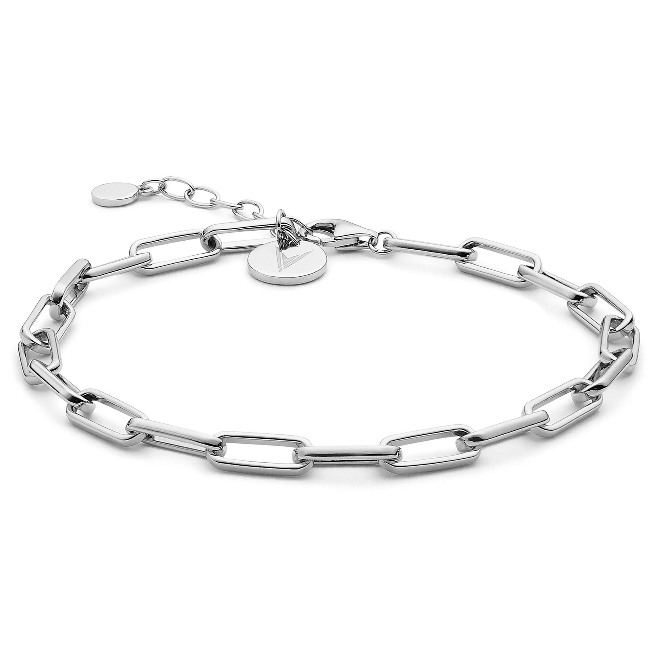 Heavy Sterling factory Silver Link Bracelet, 45 grams