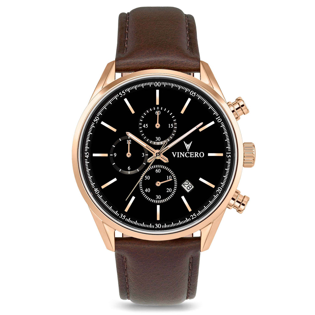 Men’s 40MM Chronograph - Rose Gold | Vincero Watches & Vincero Collective