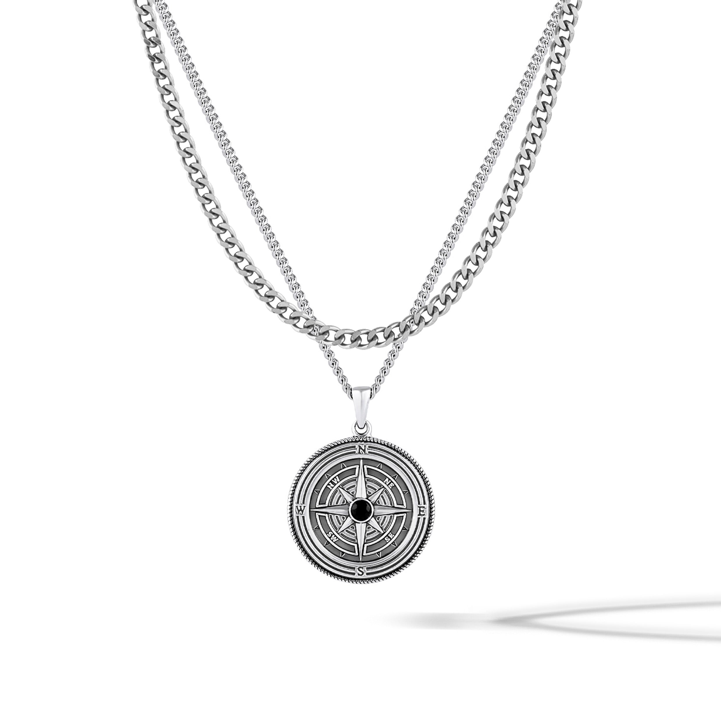 Compass Set - Sterling Silver Set