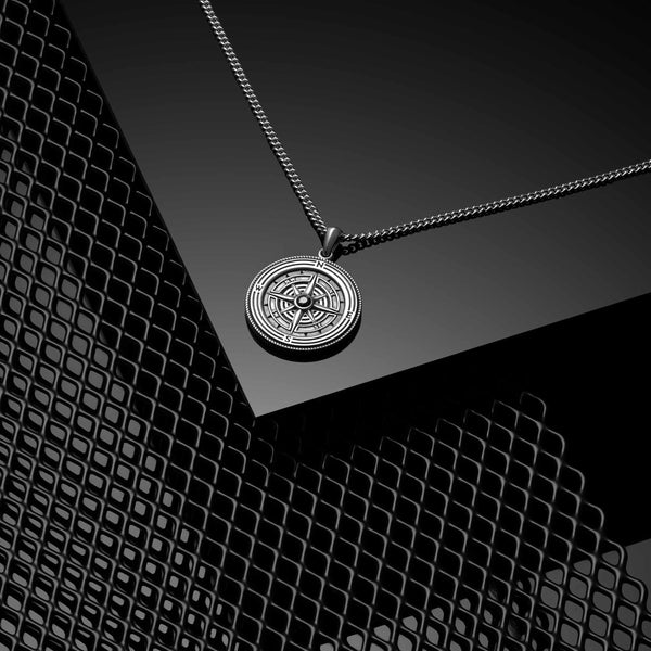 Compass Pendant - Sterling Silverhover image