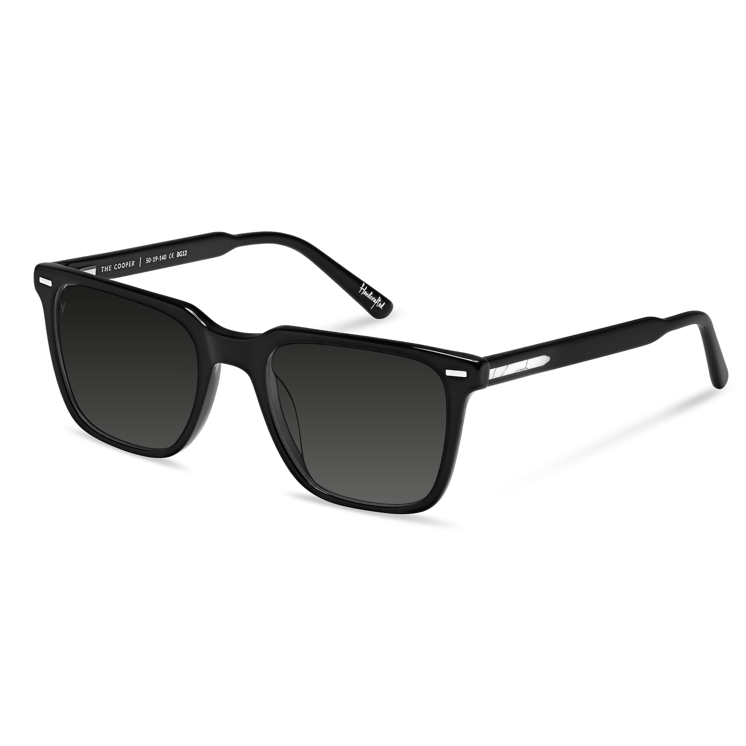 Men's Sunglasses - The Cooper - Jet Black | Vincero Collective