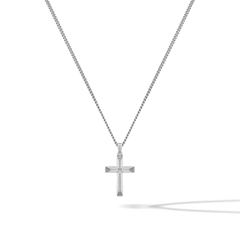 Cross Pendant - Silver