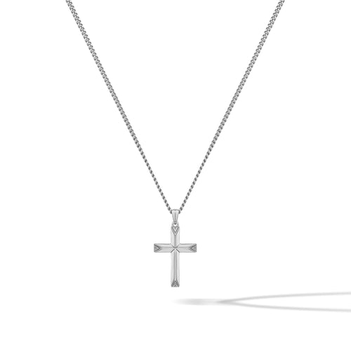 Cross Pendant - Silver