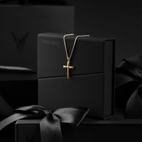 Cross Pendant - 14K Gold