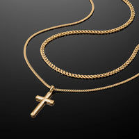 Cross Pendant - 14K Gold