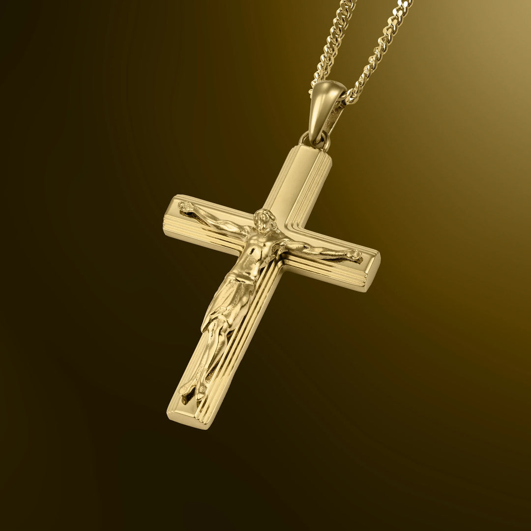 Crucifix Pendant - 14K Goldhover image