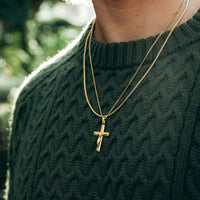 Crucifix Pendant - 14K Gold