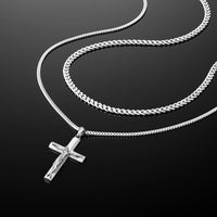 Crucifix Pendant - Silver