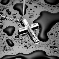 Crucifix Pendant - Silver