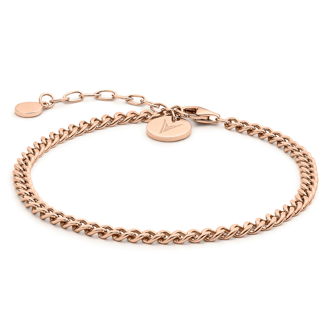 The Cuban Link Bracelet - Rose Gold