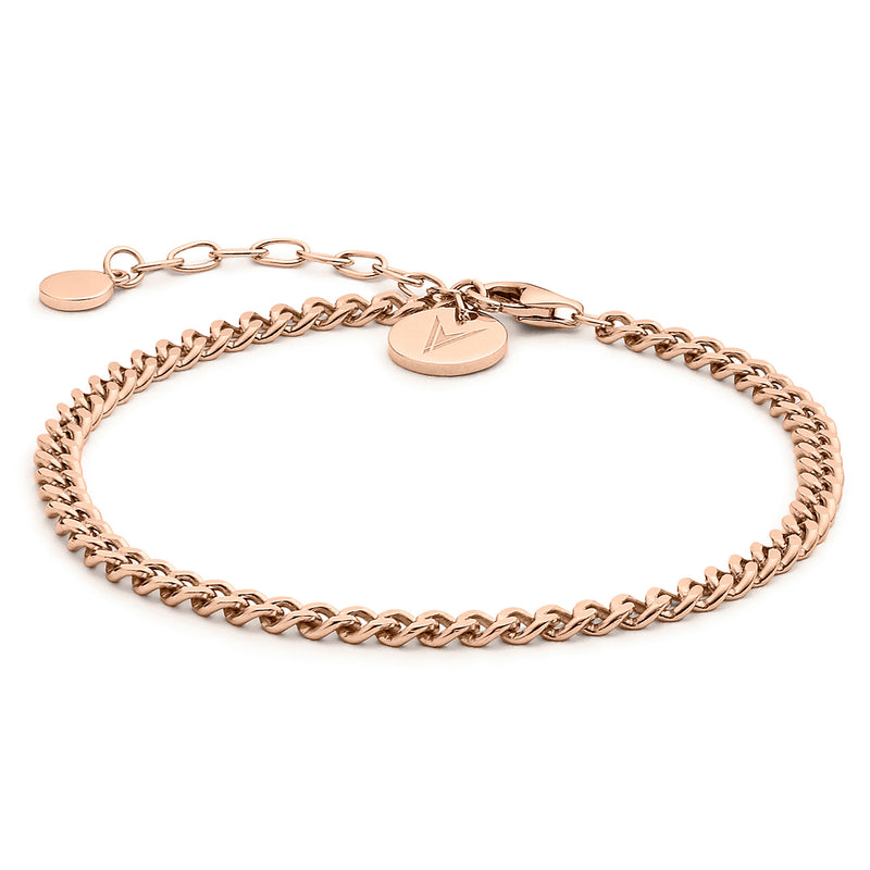 The Cuban Link Bracelet - Rose Gold