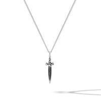 Dagger Pendant - Black Onyx