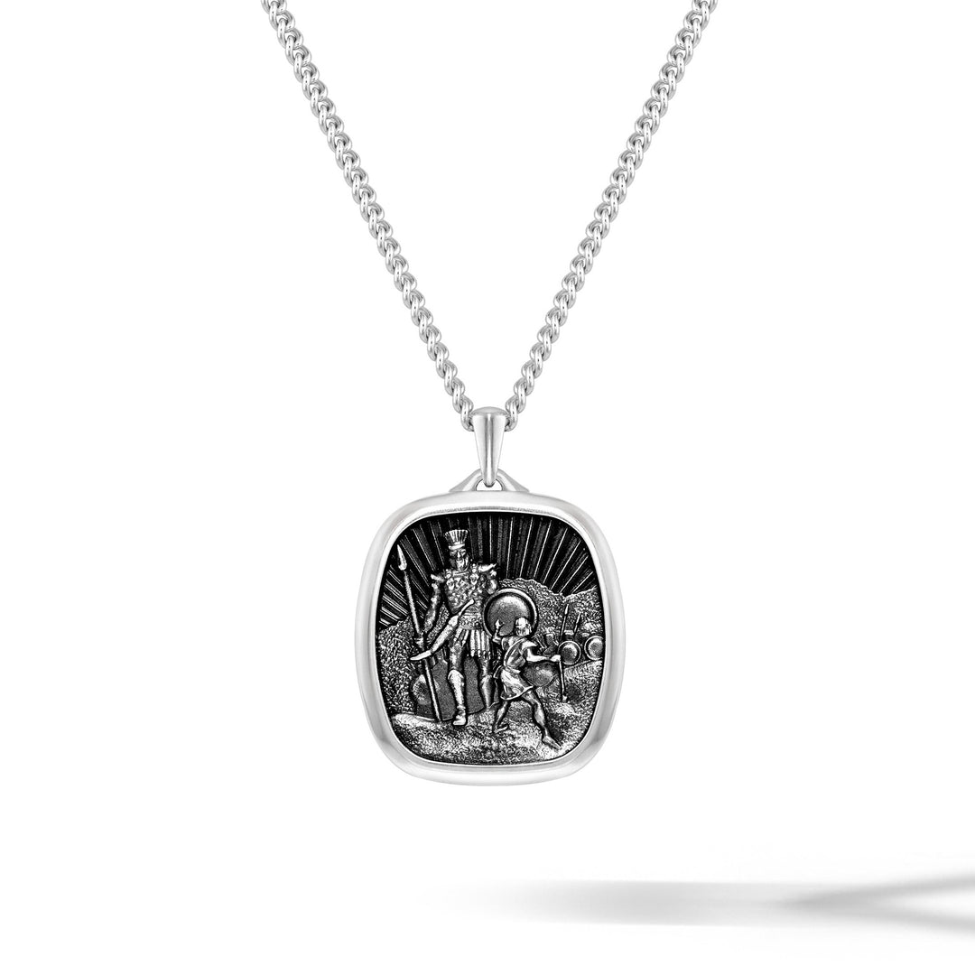 Unshakeable: David V. Goliath - Sterling Silver